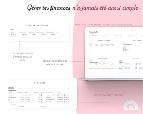 Template notion français pour auto entrepreneur freelance et petit