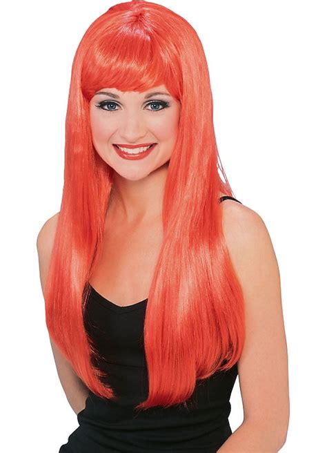 Long Glamour Red Wig Rubies 50900pc