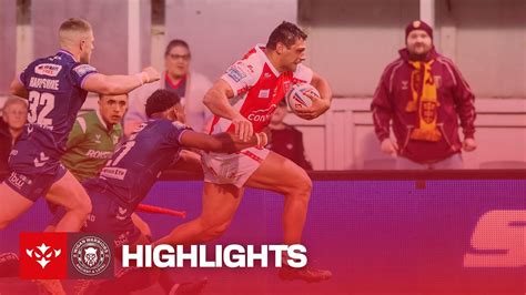 HIGHLIGHTS Hull KR Vs Wigan Warriors Golden Point Blockbuster In