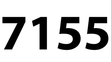 Zahl 7155