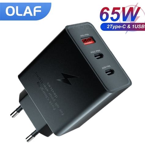 Batabia Olaf 65W 105W USB Şarj Cihazı 3 Port Hızlı Şarj Tipi Fiyatı