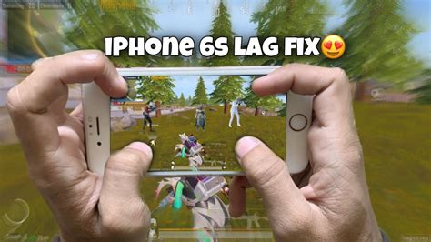 Iphone 6s Lag Fix Pubg Mobileandbgmi Livik Gameplay Youtube