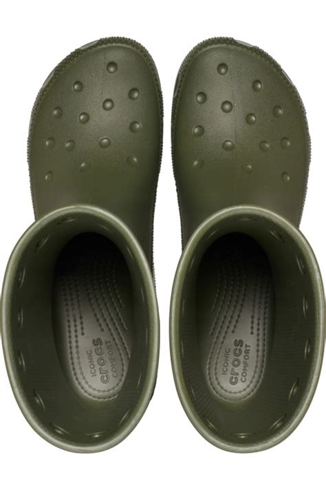 Мъжки гумени ботуши Crocs Класически ботуш Зелени 45 46 eMAG bg