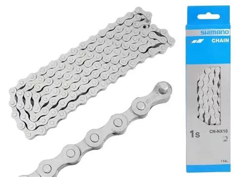 Велосипедная цепь Shimano CN-NX10 Серый ECNNX10C114I - отзывы, видео ...
