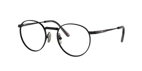 Round Ii Titanium Optics Eyeglasses With Black Frame Rb8237v Ray Ban® Us