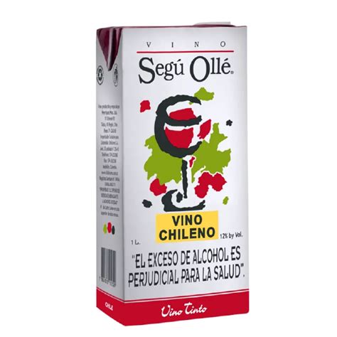 VINO SEGU OLLE TINTO TETRA 1000ML Verbena Licores Medellin