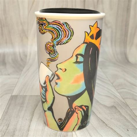 Starbucks Kitchen Starbucks Siren Mermaid Ceramic Travel Mugtumbler