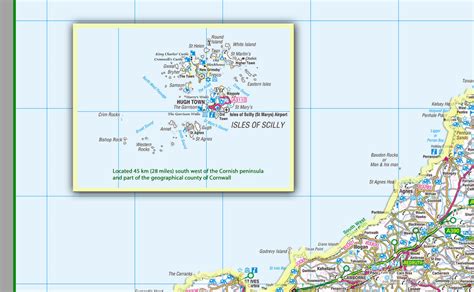 Cornwall County Map | I Love Maps