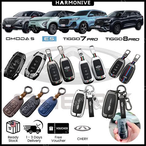 CHERY Omoda 5 E5 Tiggo 8 Pro Tiggo 7 Pro Key Fob Cover Casing Protector Accessories (Ready Stock ...