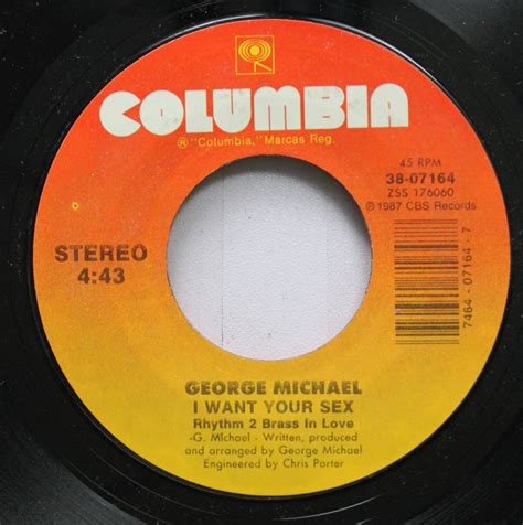 GEORGE MICHAEL 45 RPM I WANT YOUR SEX I WANT YOUR SEX Amazon Music