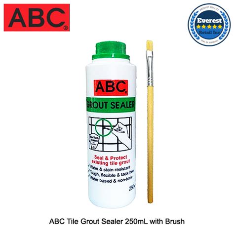 Abc Tile Grout Sealer Ml With Brush Lazada Ph