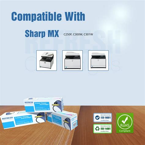 Remanufactured Sharp Mxc Gtb Black Toner Cartridge