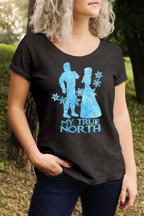 Frozen Anna And Kristoff True North Diy Shirt Htv Shirt Designs