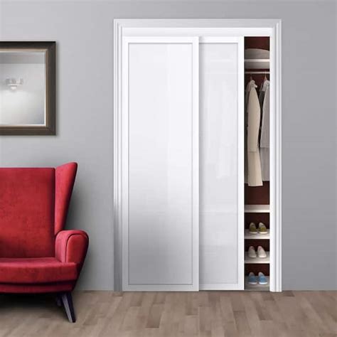 Sliding Bypass Closet Doors Wood | Dandk Organizer