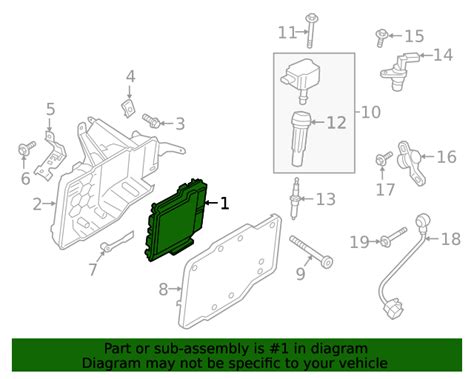 Ford Transit Connect Oem Ecm Kv Z A Da Ford Parts Center