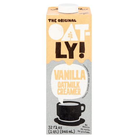 Oatly Vanilla Oatmilk Creamer (32 fl oz) Delivery or Pickup Near Me