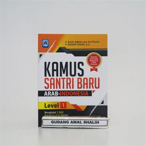 Jual Kamus Santri Baru ARAB INDONESIA Level 1 Pustaka Arafah Shopee