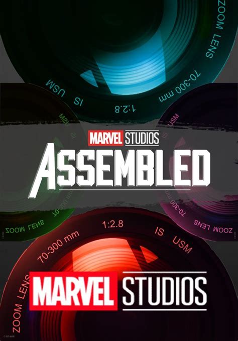 Marvel Studios Assembled Paint Streak Poster Marvel Studios