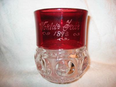 1893 World S Fair Ruby Flash Glass Antique Price Guide Details Page