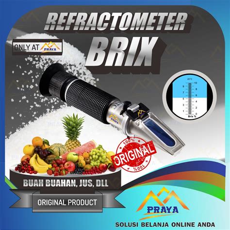 Jual Brix Refractometer Alat Ukur Kadar Gula Manis 0 32 0 90