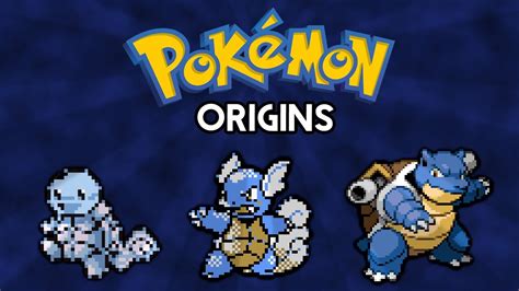 Pokemon Origins | Squirtle, Wartortle and Blastoise - YouTube