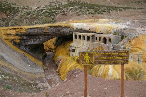 Puente del Inca Luján de Cuyo Argentina Atlas Obscura