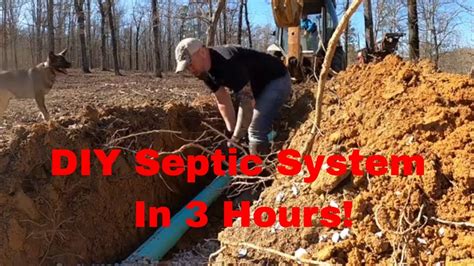 Off Grid Septic System Install Diy In Hours Inexpensive And Easy