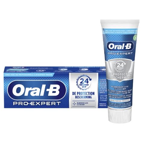 Dentifrice Pro Expert Blancheur Saine ORAL B le tube de 75 ml à Prix