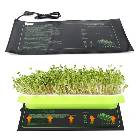 20w Seedling Heat Mat Plant Seed Germination Propagation Clone Starter Pad Greenhouse Seedling