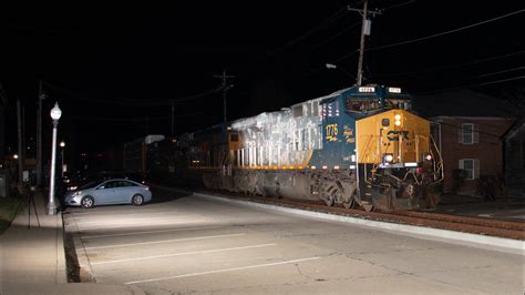 Csx Spirit Of Our Armed Forces Leads M At Lawrenceburg Indiana