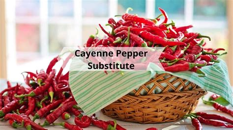 Best Cayenne Pepper Substitute: Five Cayenne Pepper Alternatives