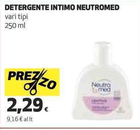 DETERGENTE INTIMO NEUTROMED Vari Tipi 250 Ml Offerta Di Coop