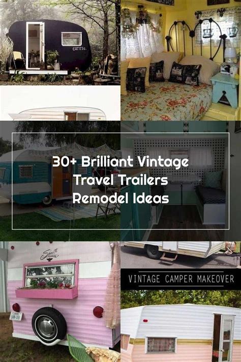 Vintage Trailers Brilliant Vintage Travel Trailers Remodel Ideas