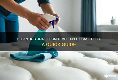 how to clean tempur-pedic mattress urine