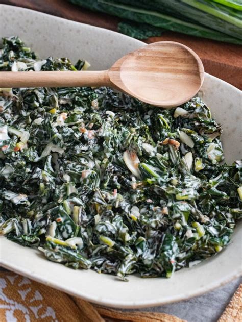 Creamed Kale • Flavor Feed