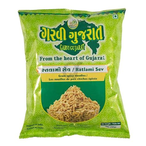 Buy Garvi Gujarat Snack Ratlami Sev 285g Online South Asian Central