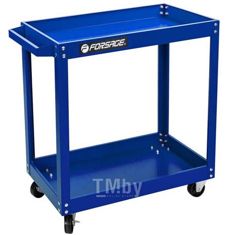 Купить тележка инструментальная 2-х полочная (350х770х820мм, размеры ...