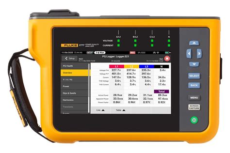 Fluke 1777 Basic Three Phase Power Quality Analyzers Laserman