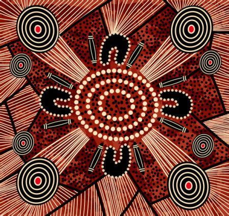 Indigenous art background - Download Graphics & Vectors