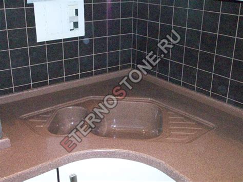 Мойки для кухни из искусственного камня и литьевого мрамора на заказ