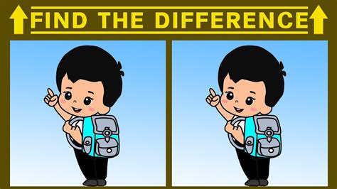 Find 3 Differences Picture Puzzle No44 Youtube