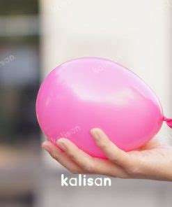 5 12 50 Cm Mini Koyu Pembe Standart Balon Kalisan Balon