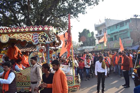 अयोध्या श्रीराम मंदिर से पूजित अक्षत कलश का विश्व हिंदू परिषद एवं बजरंग