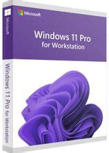 Операционная система Microsoft Windows 11 Pro для рабочих станций, 64 ...