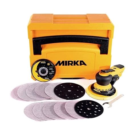 Mirka Deros Cv Ponceuse Excentrique Avec Aspiration Centrale