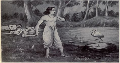 Yudhisthira -The son of Dharma. During the Vanavasa Parva, on a certain ...