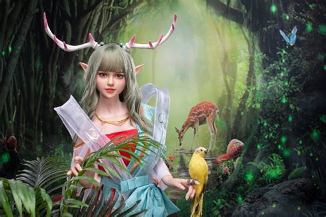 Cost Effective Elf Cute Silicone Sex Doll Kumi 150cm Kanadoll