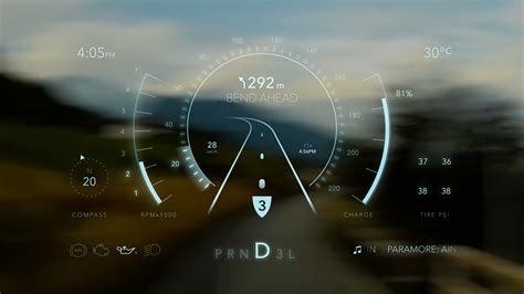 Heads-Up Display Animation on Behance