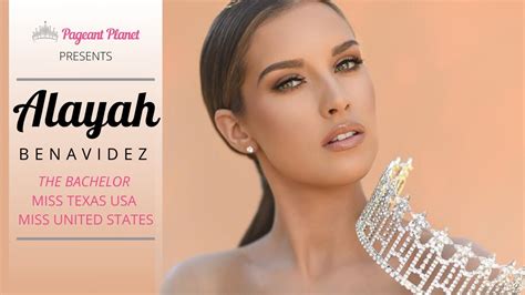 Alayah Benavidez The Bachelor Miss Texas Usa Miss United States