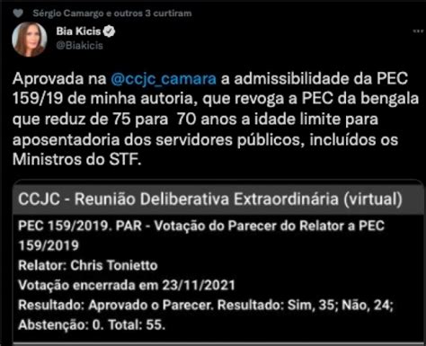 Urgente Ccj Da C Mara Aprova Admissibilidade De Pec Que Reduz Idade De